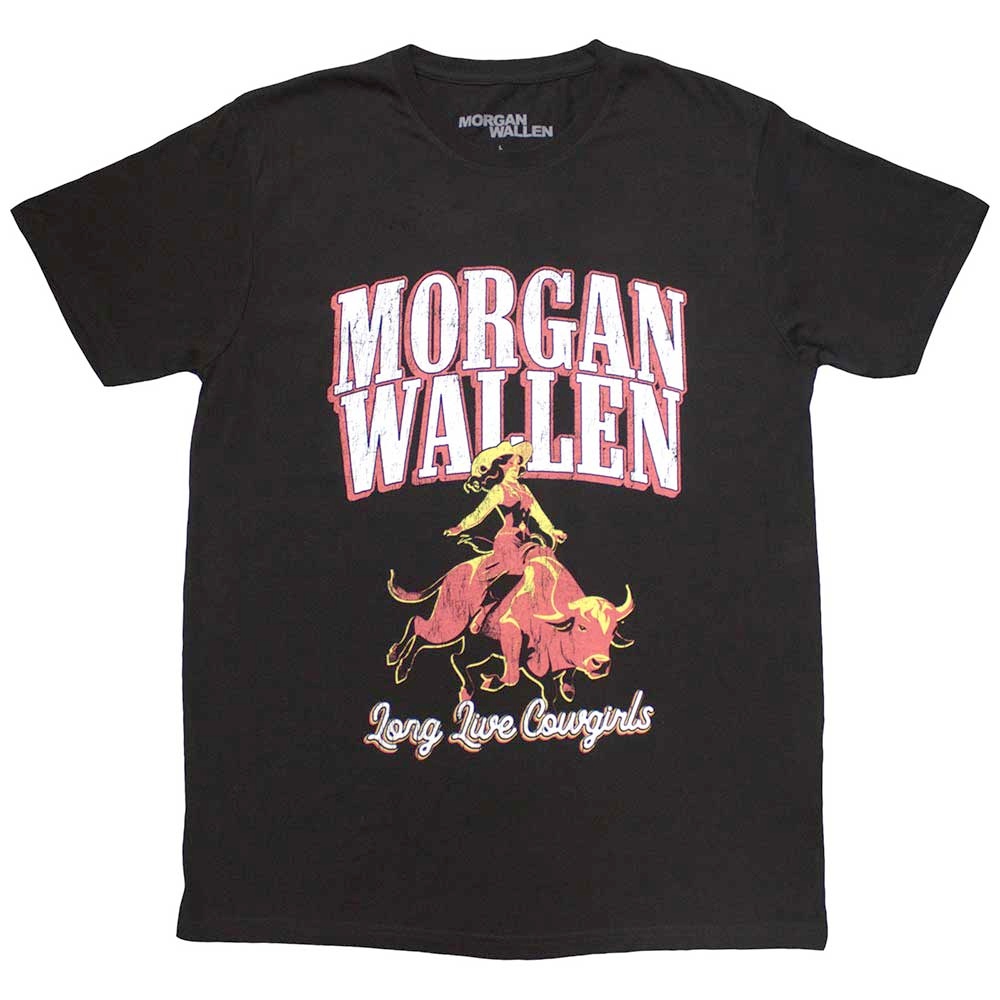 Morgan Wallen - Long Live Cowgirls Heren T-shirt - Zwart
